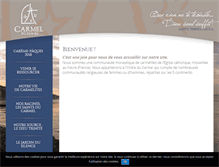 Tablet Screenshot of carmelduhavre.fr